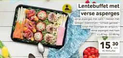 Bon Ap Lentebuffet met verse asperges aanbieding