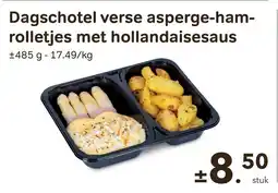 Bon Ap Dagschotel verse asperge ham rolletjes met hollandaisesaus aanbieding