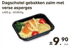 Bon Ap Dagschotel gebakken zalm met verse asperges aanbieding