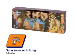 Action Solar snoerverlichting aanbieding