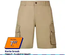 Action Korte broek aanbieding