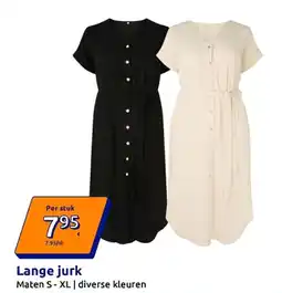 Action Lange jurk aanbieding