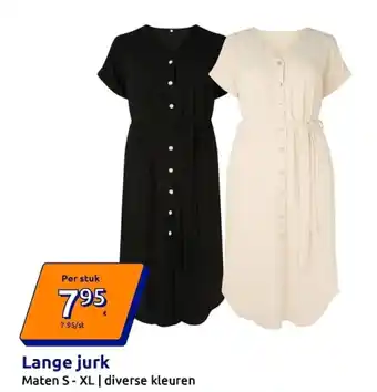 Lange jurk