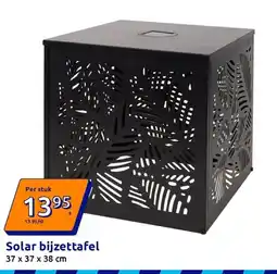Action Solar bijzettafel aanbieding