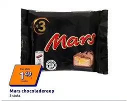 Action Mars chocoladereep aanbieding