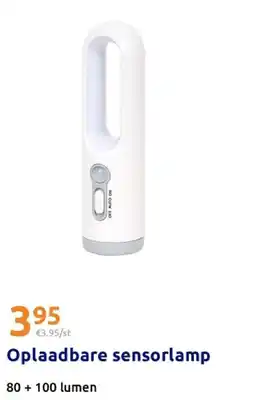 Action Oplaadbare sensorlamp aanbieding