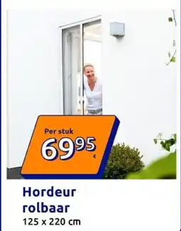 Action Hordeur rolbaar aanbieding