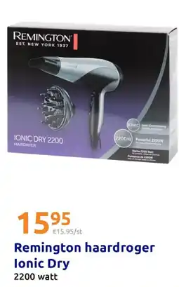 Action Remington haardroger lonic Drу aanbieding