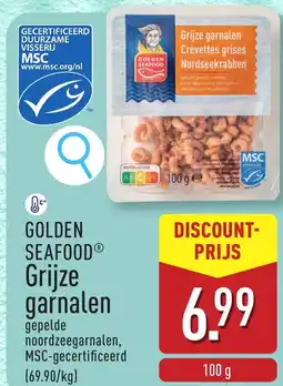 ALDI Grijze garnalen aanbieding