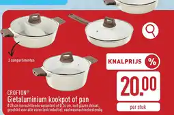 ALDI Gietaluminium kookpot of pan aanbieding