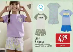 ALDI Pyjama aanbieding