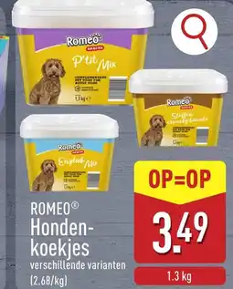 ALDI Honden- koekjes aanbieding