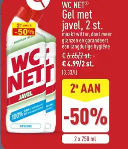 ALDI Gel met javel, 2 st. aanbieding