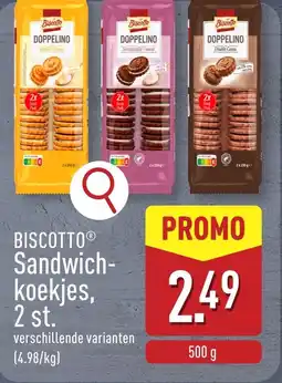 ALDI Sandwich koekjes, 2 st. aanbieding