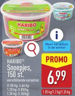 ALDI Snoepjes, 150 st. aanbieding