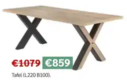 Crack Tafel aanbieding