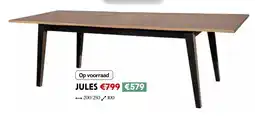 Crack Jules Uitschuifbare Eettafel aanbieding
