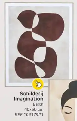 Brico Schilderij Imagination Earth aanbieding