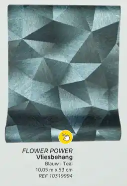 Brico Flower Power Vliesbehang aanbieding