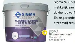 Brico Sigma Binnenmuurverf aanbieding