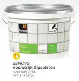 Brico Sencys Voorstrijk Gipsplaten aanbieding