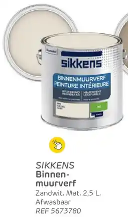 Brico Sikkens Binnenmuurverf aanbieding