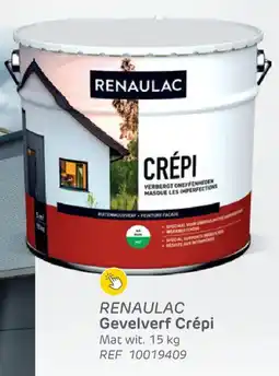 Brico Renaulac Gevelverf Crépi aanbieding