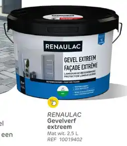 Brico Renaulac Gevelverf extreem aanbieding