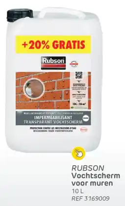Brico Rubson Vochtscherm voor muren aanbieding
