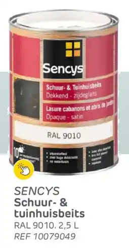 Brico Sencys Schuur & Tuinhuisbeits aanbieding