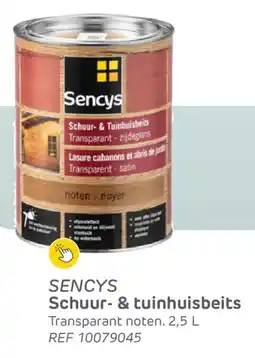 Brico Sencys Schuur & tuinhuisbeits aanbieding