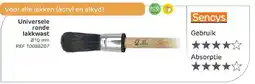 Brico Sencys Universele ronde lakkwast aanbieding
