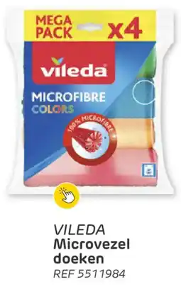 Brico Vileda Microvezel doeken aanbieding