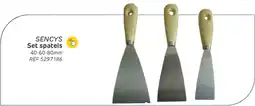 Brico Sencys Set spatels aanbieding