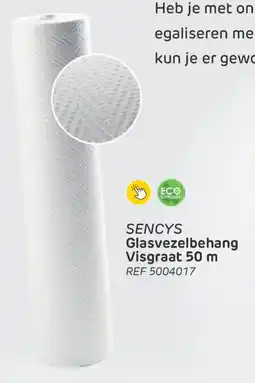 Brico Sencys Glasvezelbehang Visgraat aanbieding