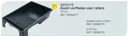 Brico Sencys Zwart verfbakje voor rollers aanbieding