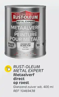 Brico Rust-Oleum Metal Expert Metaalverf direct op roest aanbieding