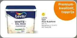 Brico Levis Verf muur & plafond aanbieding