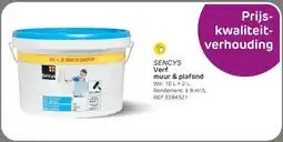 Brico Sencys Verf muur & plafond aanbieding
