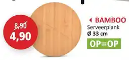 Weba Bamboo Serveerplank aanbieding