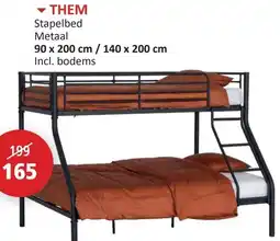 Weba Them Stapelbed Metaal aanbieding