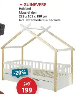 Weba Guinevere Huisbed Massief den aanbieding
