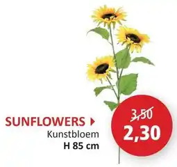 Weba Sunflowers Kunstbloem aanbieding