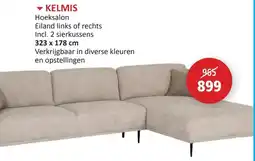 Weba Kelmis Hoeksalon Eiland links of rechts aanbieding