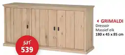 Weba Grimaldi Dressoir Massief eik aanbieding