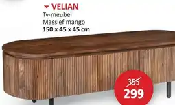 Weba Velian Tv-meubel Massief mango aanbieding