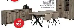 Weba Elegance Eetkamer aanbieding