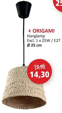 Weba Origami Hanglamp aanbieding