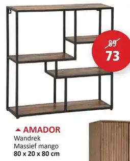 Weba Amador Wandrek Massief mango aanbieding