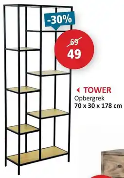 Weba Tower Opbergrek aanbieding